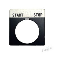 “START-STOP” Two Position Legend Plate