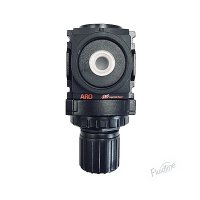 1/4 NPT 1000 Series Regulator, 0-140 PSI, Relieving, Standard Knob