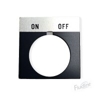 “ON-OFF” Two Position Legend Plate